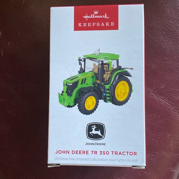 Hallmark Other - NIB 2024 Hallmark Keepsake Ornament. 7R 350 John Deere Tractor. Licensed